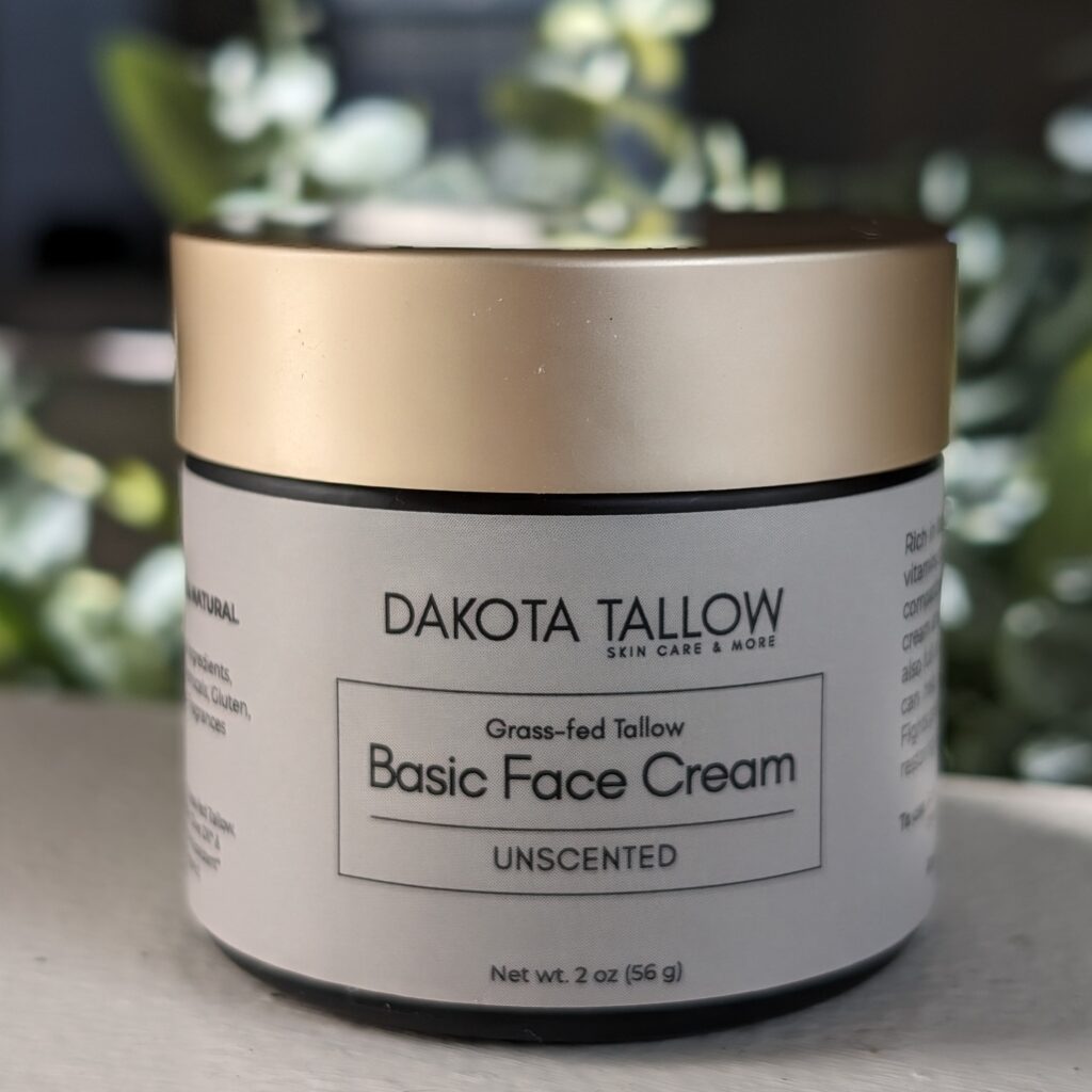 Dakota Tallow Basic Face Cream | Frugal Natural Living