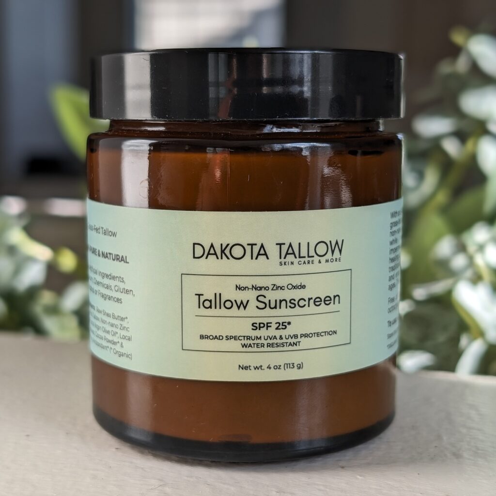 Dakota Tallow - Non-Nano Zinc Tallow Sunscreen